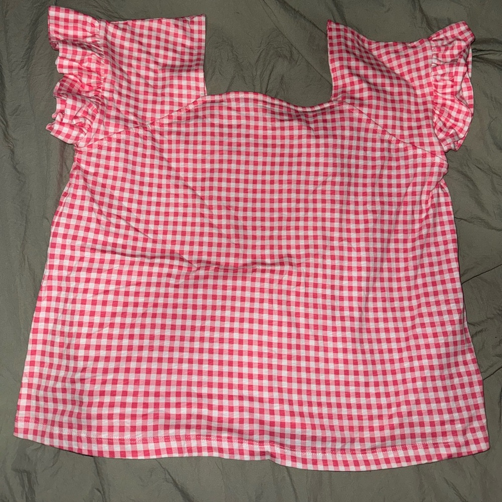Barbour Women’s Pink Checkered Blouse